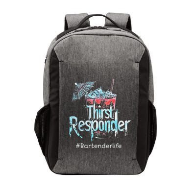 Thirst Response Responder Funny Bartender Mixologists Vector Backpack