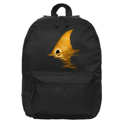 Tailing Redfish Red Drum Fish 16 in Basic Backpack
