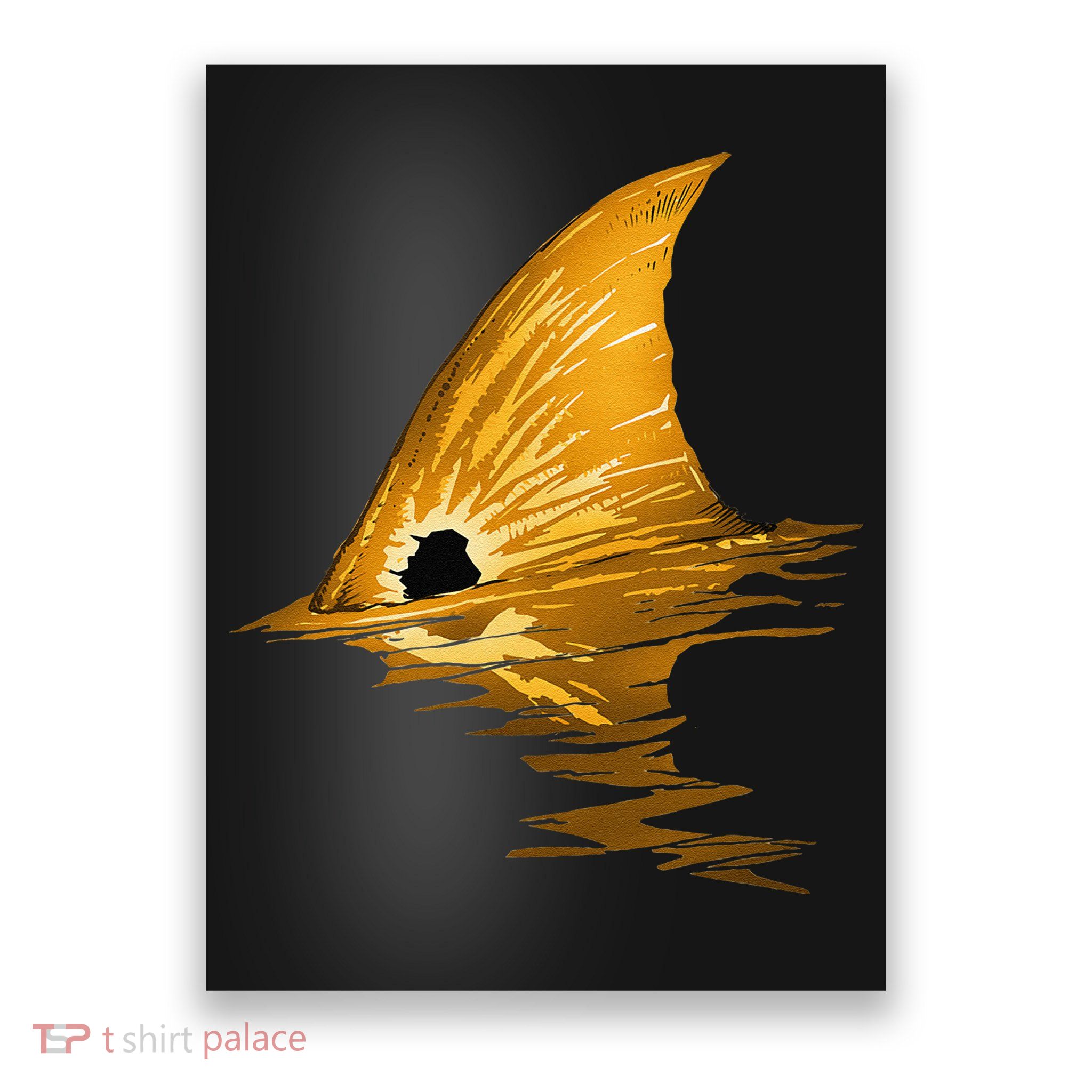 Tailing Redfish Red Drum Fish Poster