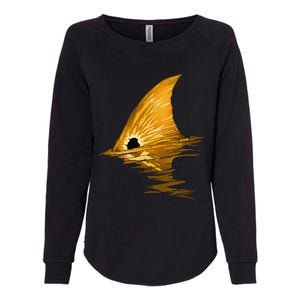 Tailing Redfish Red Drum Fish Womens California Wash Sweatshirt