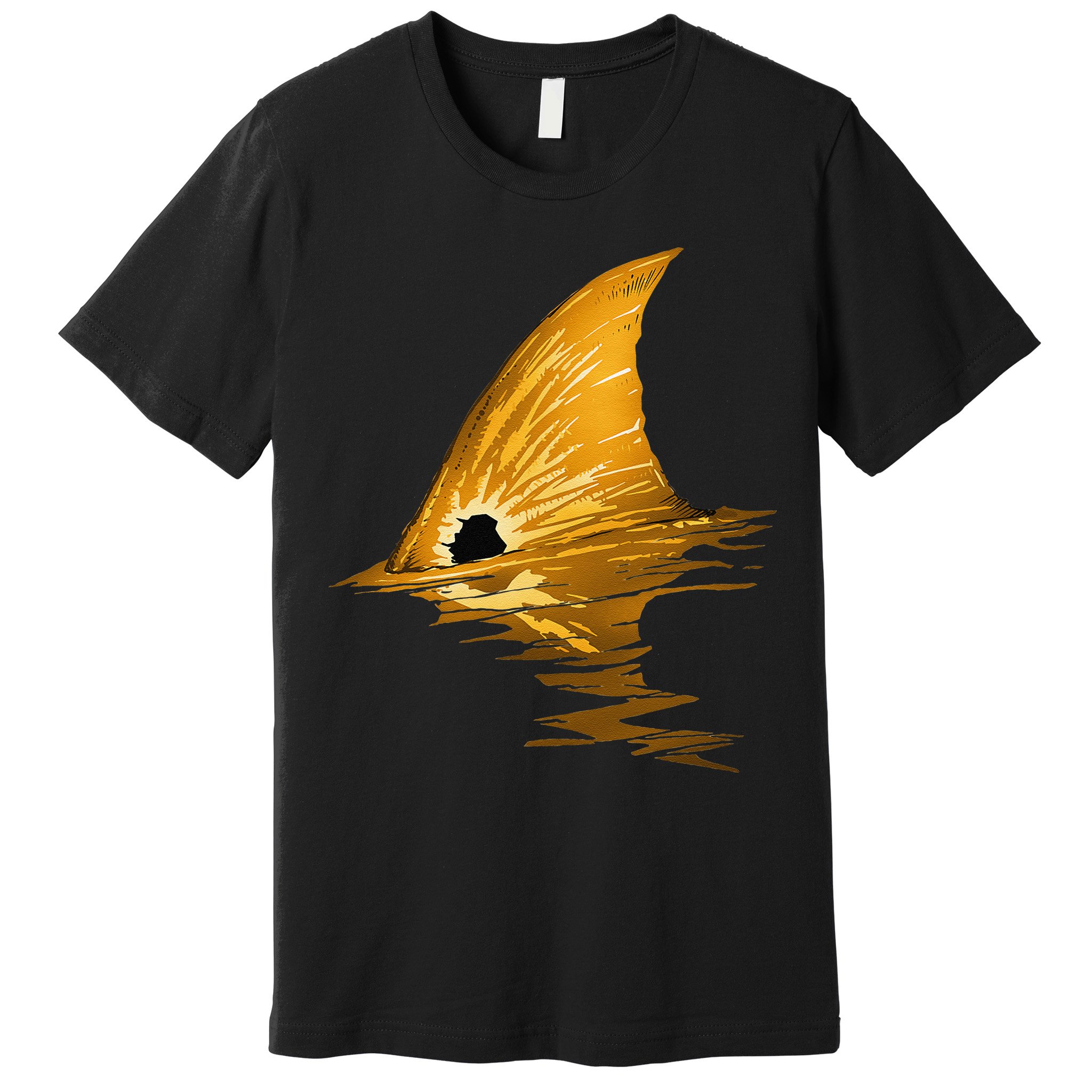 Tailing Redfish Red Drum Fish Premium T-Shirt