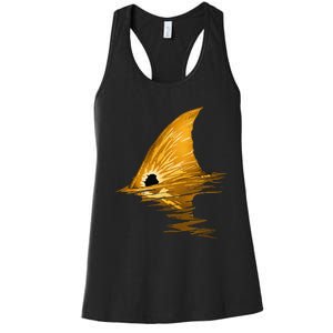 Tailing Redfish Red Drum Fish Women's Racerback Tank