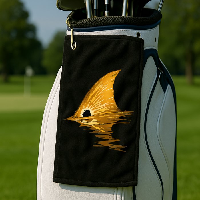 Tailing Redfish Red Drum Fish Golf Towel