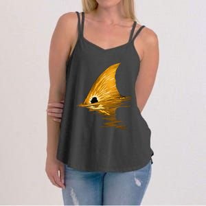 Tailing Redfish Red Drum Fish Women's Strappy Tank