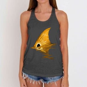 Tailing Redfish Red Drum Fish Women's Knotted Racerback Tank