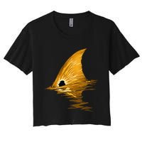 Tailing Redfish Red Drum Fish Women's Crop Top Tee