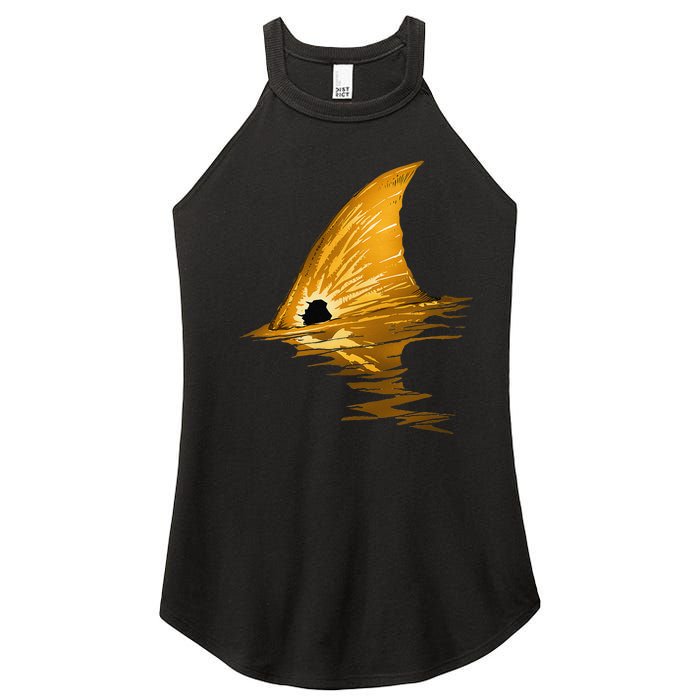 Tailing Redfish Red Drum Fish Women's Perfect Tri Rocker Tank