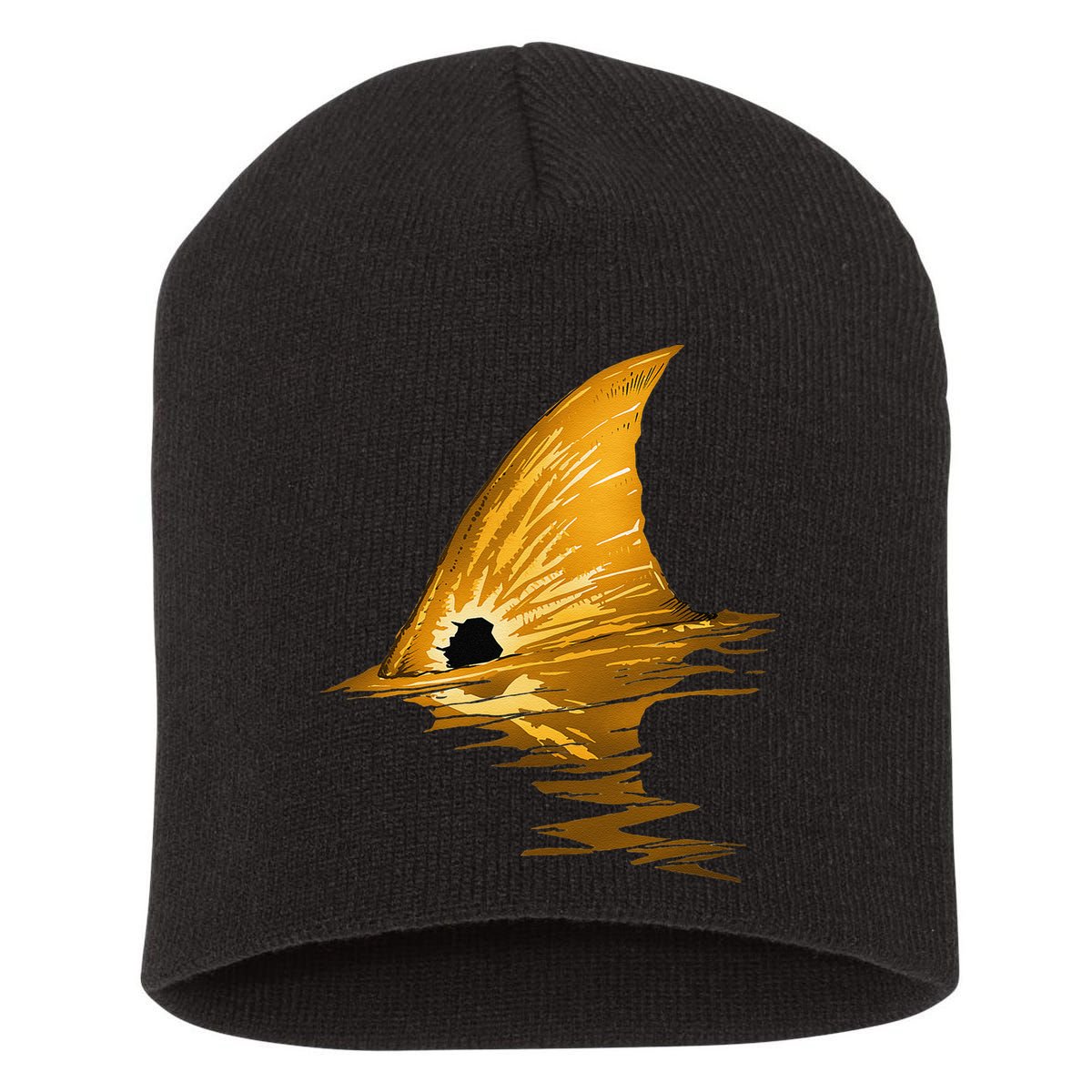 Tailing Redfish Red Drum Fish Short Acrylic Beanie