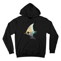 Tailing Redfish Redfish Tail Red Drum Fish Hoodie