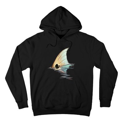 Tailing Redfish Redfish Tail Red Drum Fish Hoodie