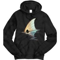 Tailing Redfish Redfish Tail Red Drum Fish Tie Dye Hoodie