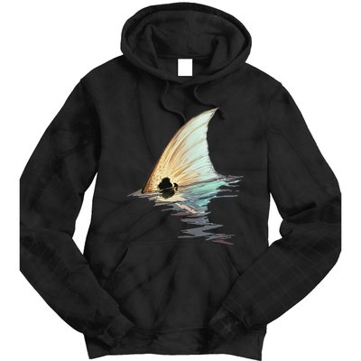 Tailing Redfish Redfish Tail Red Drum Fish Tie Dye Hoodie