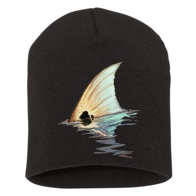 Tailing Redfish Redfish Tail Red Drum Fish Short Acrylic Beanie