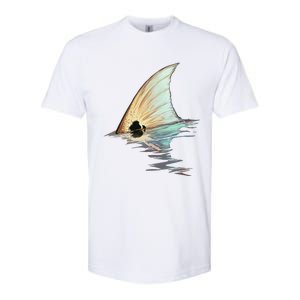 Tailing Redfish Redfish Tail Red Drum Fish Softstyle CVC T-Shirt