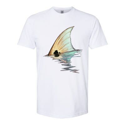 Tailing Redfish Redfish Tail Red Drum Fish Softstyle® CVC T-Shirt