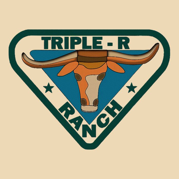Triple R Ranch Western Cowboy Cowgirl Bag
