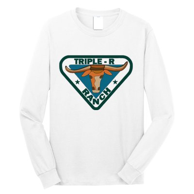 Triple R Ranch Western Cowboy Cowgirl Long Sleeve Shirt