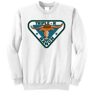 Triple R Ranch Western Cowboy Cowgirl Sweatshirt