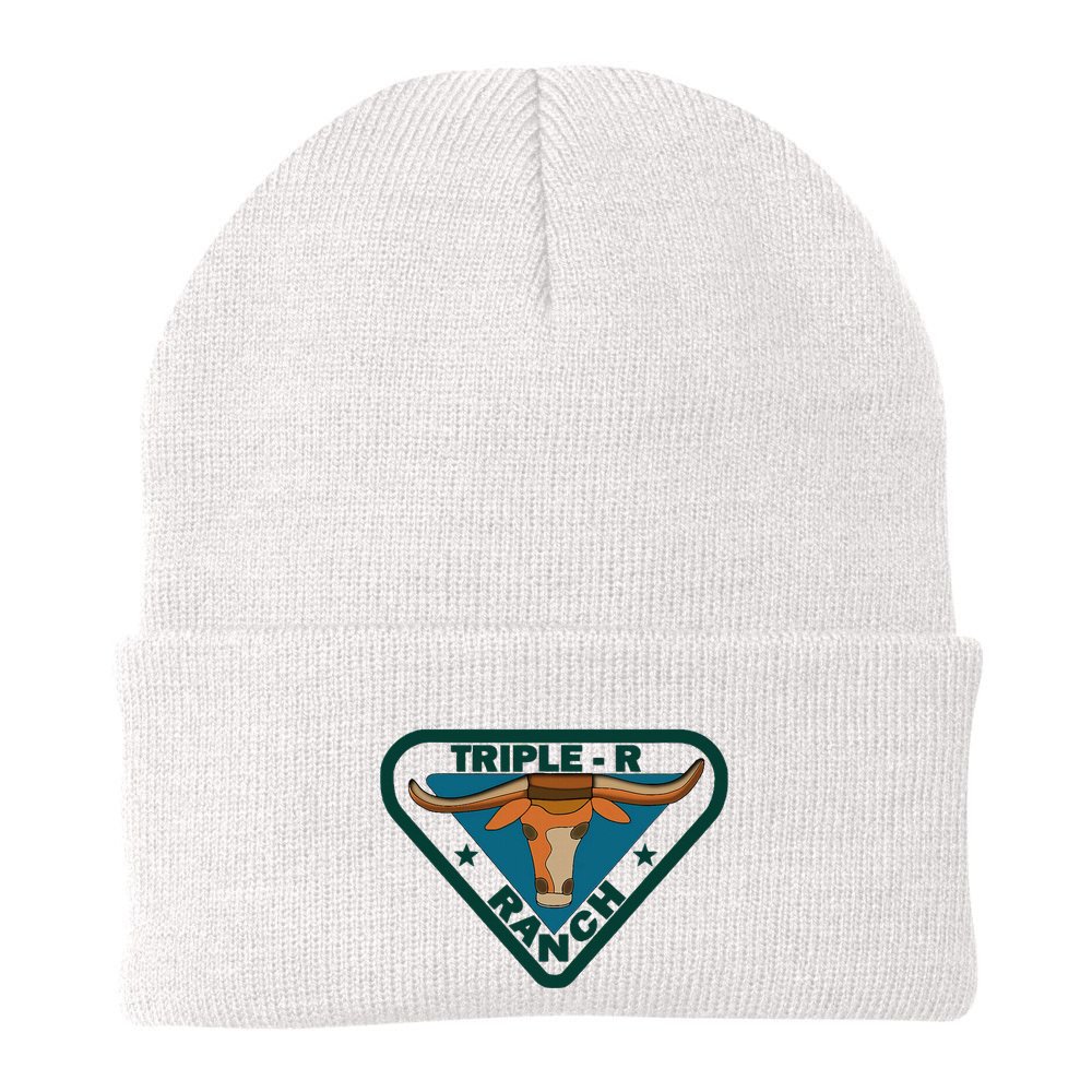 Triple R Ranch Western Cowboy Cowgirl Beanie