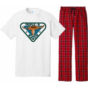 Triple R Ranch Western Cowboy Cowgirl Pajama Set