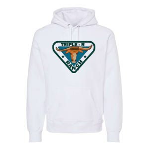 Triple R Ranch Western Cowboy Cowgirl Premium Hoodie