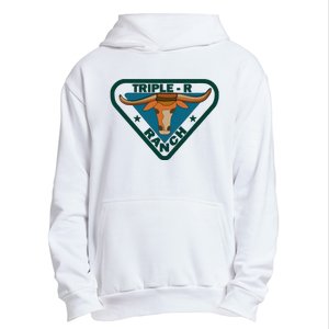 Triple R Ranch Western Cowboy Cowgirl Urban Pullover Hoodie