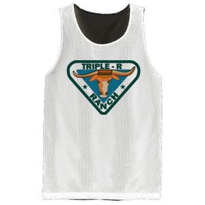 Triple R Ranch Western Cowboy Cowgirl Mesh Reversible Basketball Jersey Tank