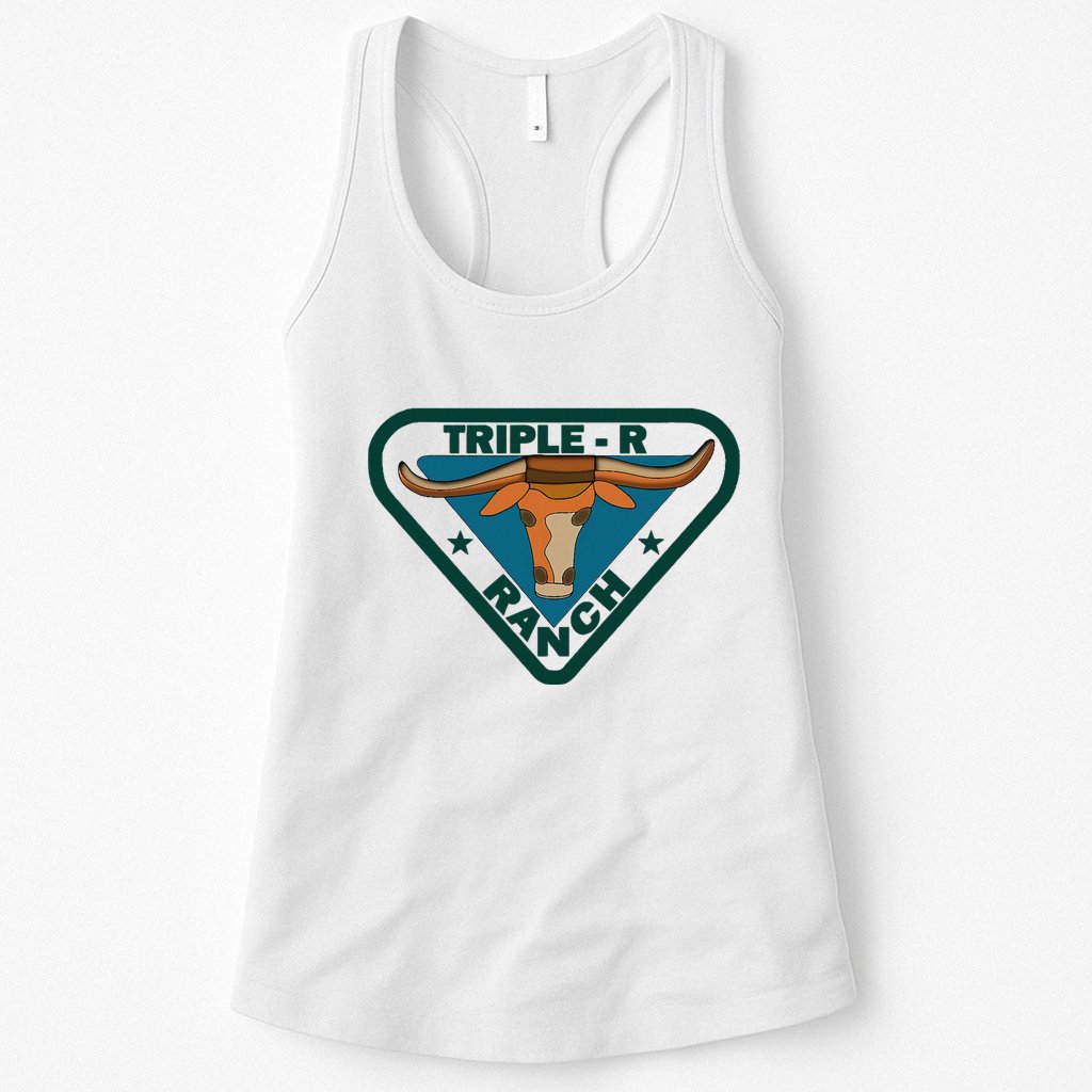Triple R Ranch Western Cowboy Cowgirl Womens Tank Top