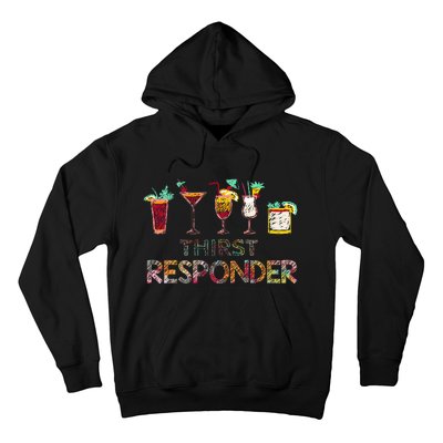 Thirst Response Responder Funny Bartender Mixologists Hoodie