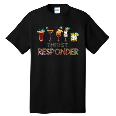 Thirst Response Responder Funny Bartender Mixologists Tall T-Shirt