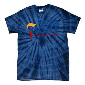 Trump Raised Right Tie-Dye T-Shirt