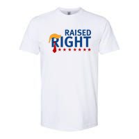 Trump Raised Right Softstyle CVC T-Shirt