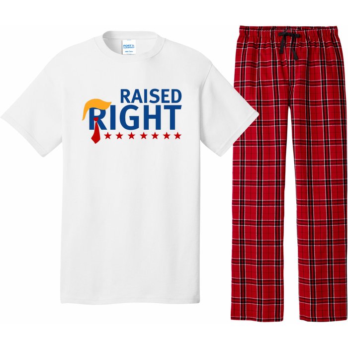 Trump Raised Right Pajama Set