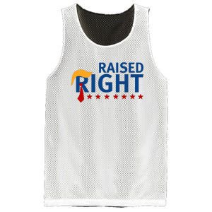 Trump Raised Right Mesh Reversible Basketball Jersey Tank