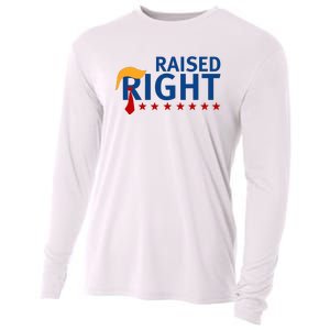 Trump Raised Right Cooling Performance Long Sleeve Crew