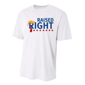 Trump Raised Right Performance Sprint T-Shirt