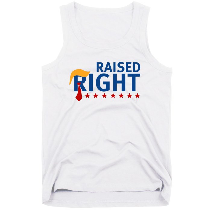 Trump Raised Right Tank Top