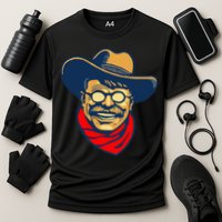 Teddy Roosevelt Rough Rider American National Parks Retro Cooling Performance Crew T-Shirt