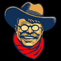 Teddy Roosevelt Rough Rider American National Parks Retro Cooling Performance Crew T-Shirt
