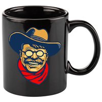 Teddy Roosevelt Rough Rider American National Parks Retro 11oz C Handle Ceramic Mug