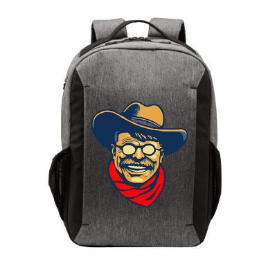 Teddy Roosevelt Rough Rider American National Parks Retro Vector Backpack