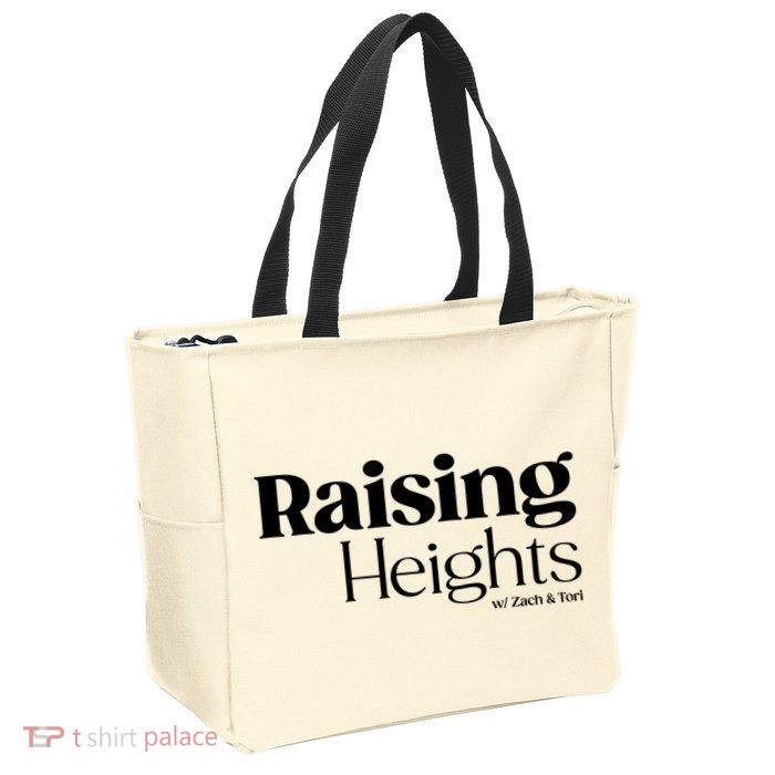 Tori Roloff Raising Heights With Zach & Tori Zip Tote Bag