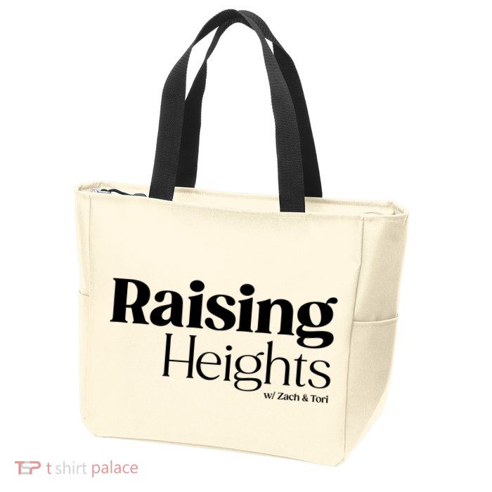 Tori Roloff Raising Heights With Zach & Tori Zip Tote Bag