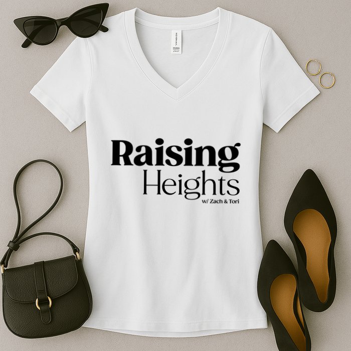 Tori Roloff Raising Heights With Zach & Tori Women's V-Neck T-Shirt