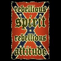 Texas Rebellious Spirit Attitude Button