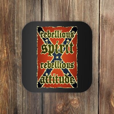 Texas Rebellious Spirit Attitude Coaster