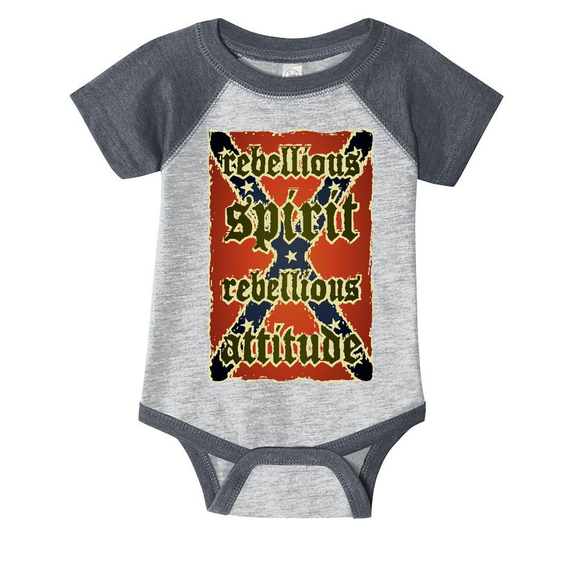 Texas Rebellious Spirit Attitude Infant Baby Jersey Bodysuit
