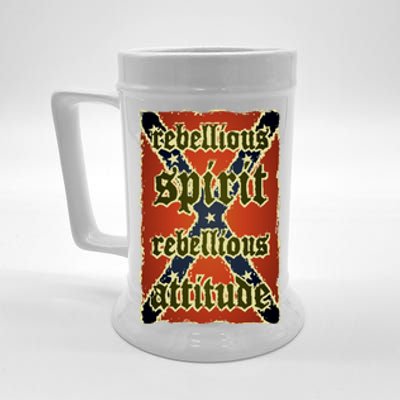 Texas Rebellious Spirit Attitude Beer Stein