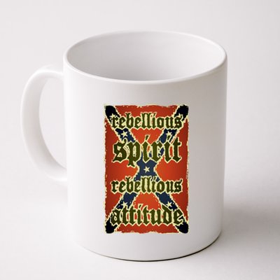 Texas Rebellious Spirit Attitude Coffee Mug