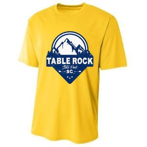 Table Rock State Park South Carolina Sc Vacation Mountain Performance Sprint T-Shirt